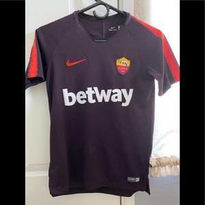 New authentic kids Nike AS Roma soccer jersey